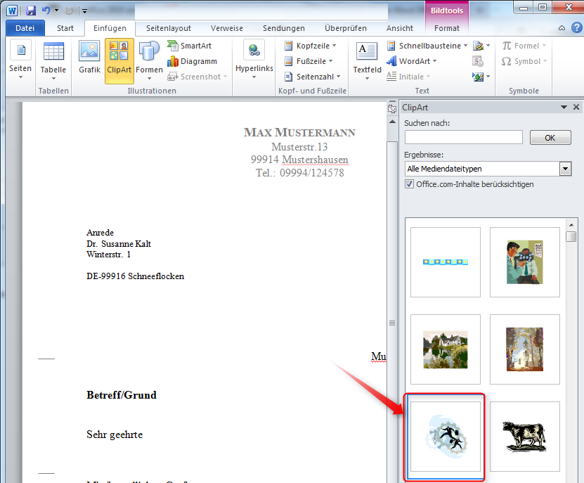 Microsoft Word Briefkopf Briefvorlage Erstellen Und Gestalten