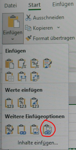 Verknüpfte Grafik einfügen