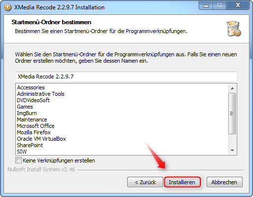 06-XMedia-Recode-Setup-Startmenue-Eintrag-bestimmen-470.png