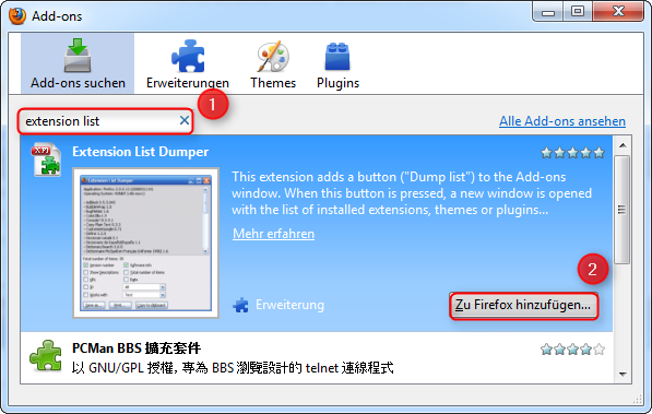 02-AddOn-Manager-Extension-List-Dumper-hinzufuegen-470.png