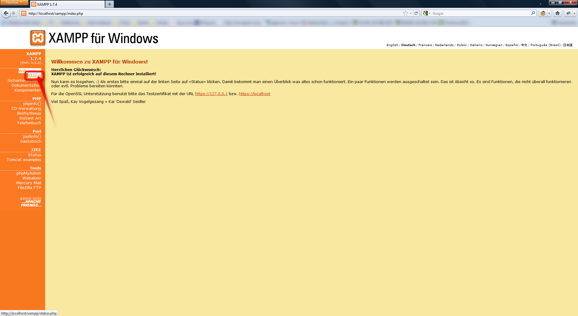 05-php-xampp-installieren-stauts-anklicken-470.png?nocache=1307454084596