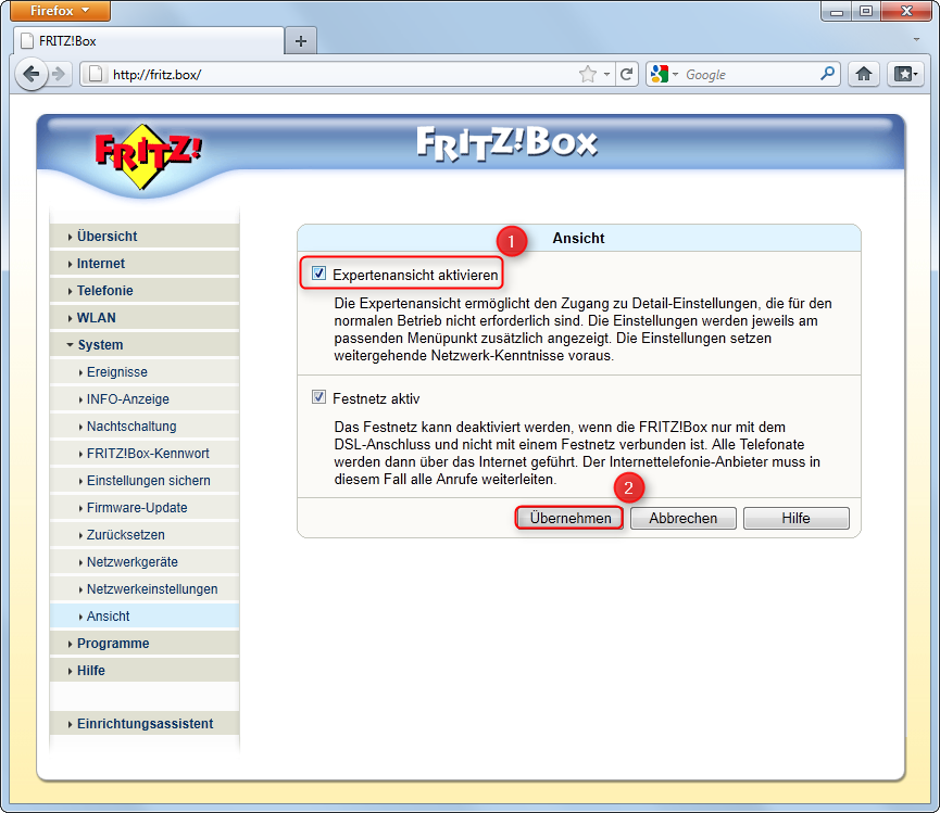 04-Fritzbox-Port-Weiterleitung-Einstellungen-System-Ansicht-Expertenansicht-oeffnen-470.png?nocache=1311056715570