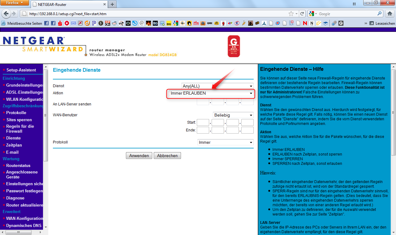 06-Netgear-Portforwarding-Menue-Regeln-fuer-die-Firewall-Eingehenden-Dienst-hinzufuegen-470.png?nocache=1311169617448