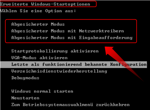 Windows Im Abgesicherten Modus Starten Supportnet
